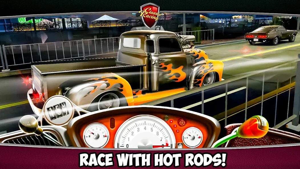 Classic Drag Racing Car Game (Классическая игра на гонках драгрейсинга) [МОД Premium] APK Android Screenshot 5