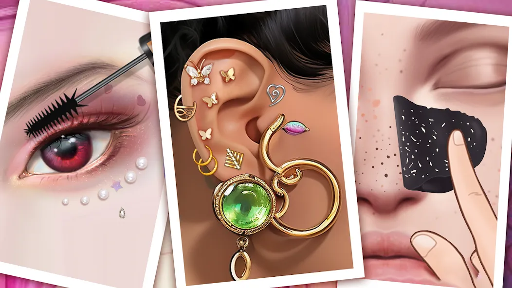 Ear Salon ASMR Ear Wax& Tattoo (АСМР) [МОД Mega Pack] APK Android Screenshot 4
