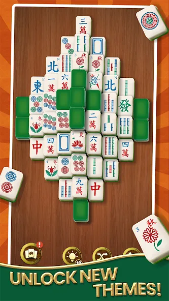 Mahjong Solitaire - Master (Маджонг Солитер) [МОД Меню] APK Android Screenshot 3