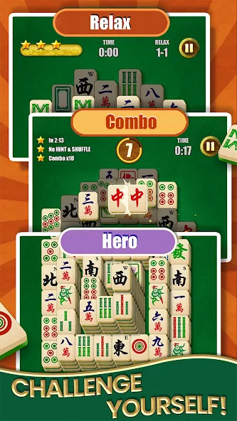 Mahjong Solitaire - Master (Маджонг Солитер) [МОД Меню] APK Android Screenshot 4