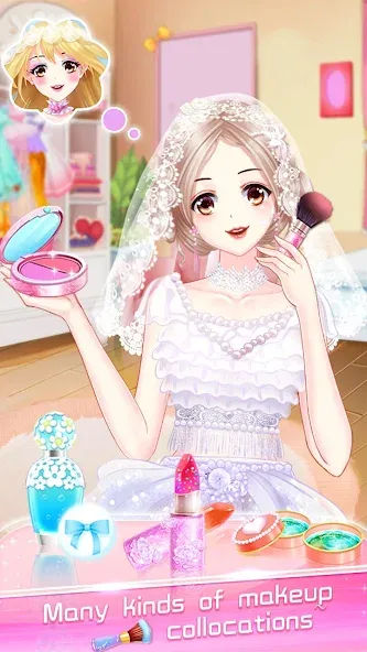 Makeup Bride: Perfect Wedding [МОД Premium] APK Android Screenshot 1
