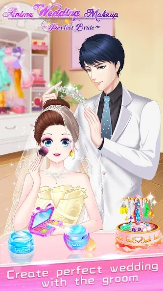 Makeup Bride: Perfect Wedding [МОД Premium] APK Android Screenshot 3