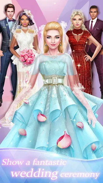 Dream Wedding: Bride Dress Up [МОД Mega Pack] APK Android Screenshot 2