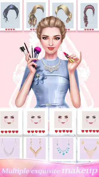 Dream Wedding: Bride Dress Up [МОД Mega Pack] APK Android Screenshot 3