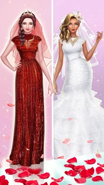 Dream Wedding: Bride Dress Up [МОД Mega Pack] APK Android Screenshot 5