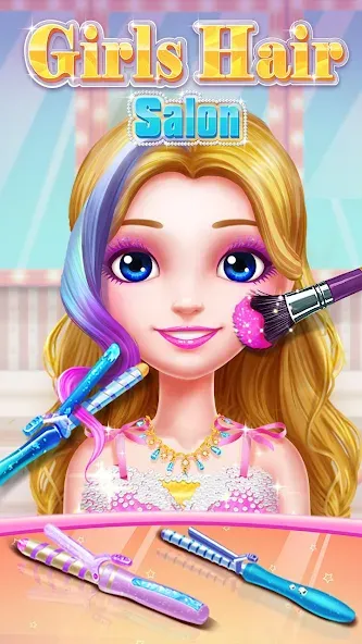 Girls Hair Salon [МОД Mega Pack] APK Android Screenshot 3