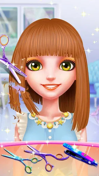 Girls Hair Salon [МОД Mega Pack] APK Android Screenshot 5