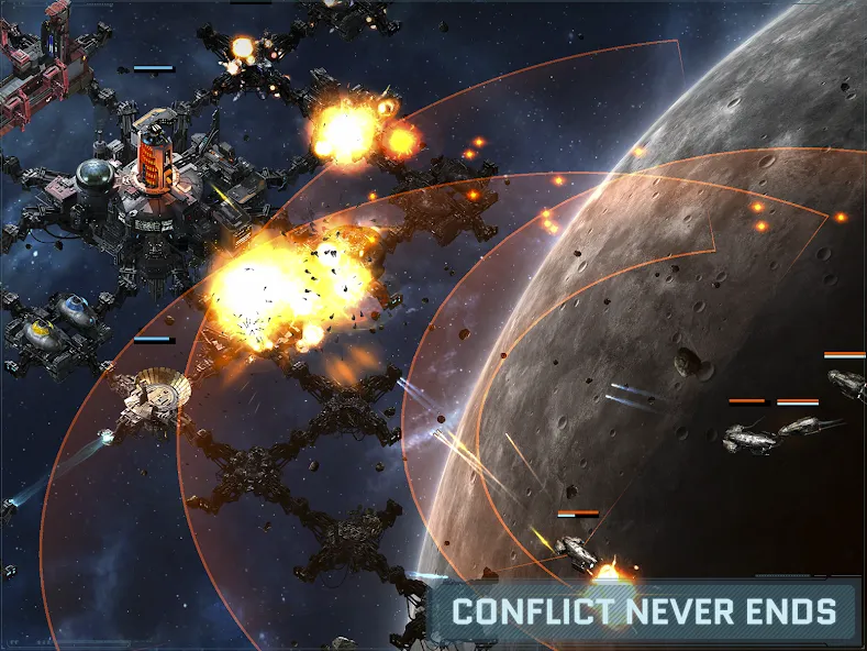 VEGA Conflict (ВЕГА Конфликт) [МОД Меню] APK Android Screenshot 2