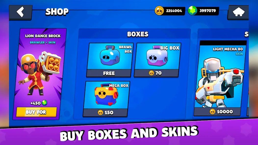 Box Simulator for Brawl Stars [МОД Все открыто] APK Android Screenshot 2