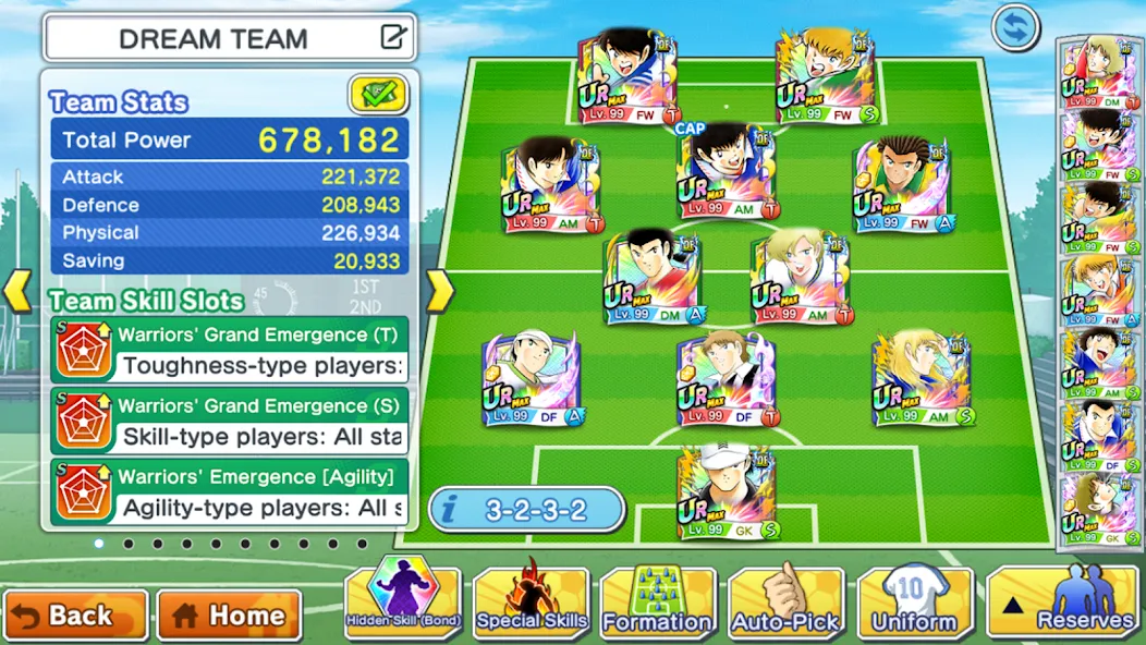 Captain Tsubasa: Dream Team (Капитан Цубаса) [МОД Unlocked] APK Android Screenshot 5