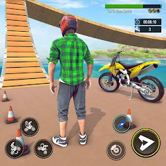 Bike Stunt : Motorcycle Game [МОД Меню] APK Android
