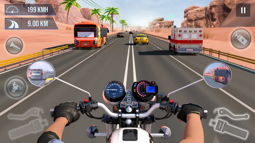 Moto World Tour: Bike Racing [МОД Все открыто] APK Android Screenshot 1