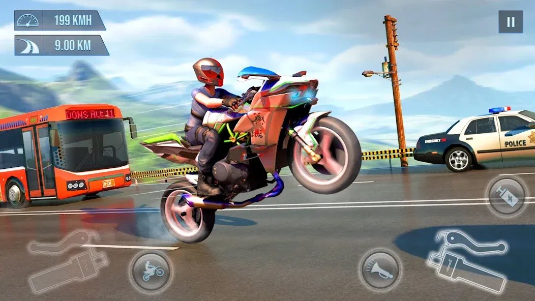 Moto World Tour: Bike Racing [МОД Все открыто] APK Android Screenshot 2