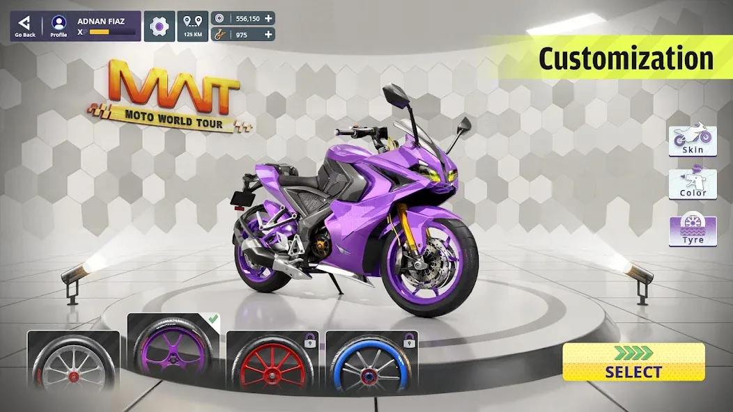 Moto World Tour: Bike Racing [МОД Все открыто] APK Android Screenshot 4