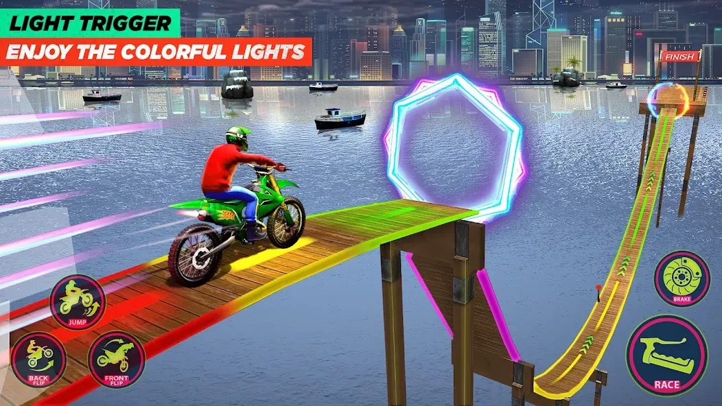 Bike Stunt Game: Tricks Master [МОД Меню] APK Android Screenshot 4