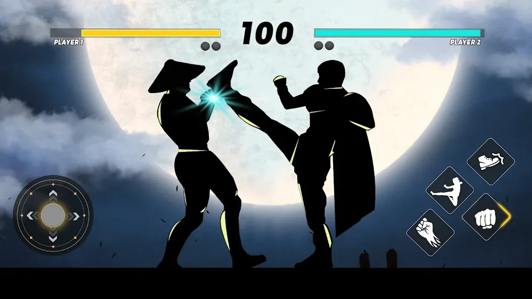 Sword Shadow Fighting Game 3D [МОД Unlocked] APK Android Screenshot 3