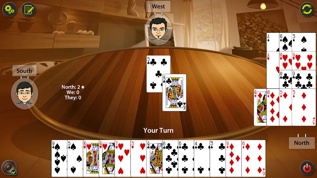 Auction Bridge & IB Card Game [МОД Меню] APK Android Screenshot 2