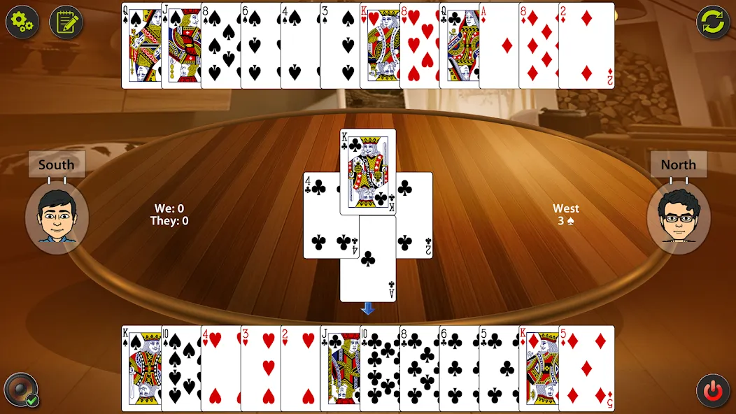 Auction Bridge & IB Card Game [МОД Меню] APK Android Screenshot 4