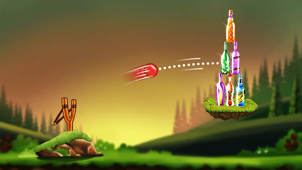 Bottle Shooting Game 2 [МОД Premium] APK Android Screenshot 1