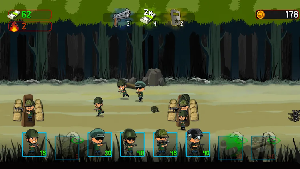 Army War: Military Troop Games [МОД Бесконечные монеты] APK Android Screenshot 3