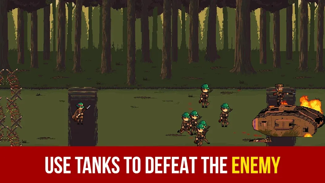 War Troops 1917:Trench Warfare [МОД Много денег] APK Android Screenshot 1