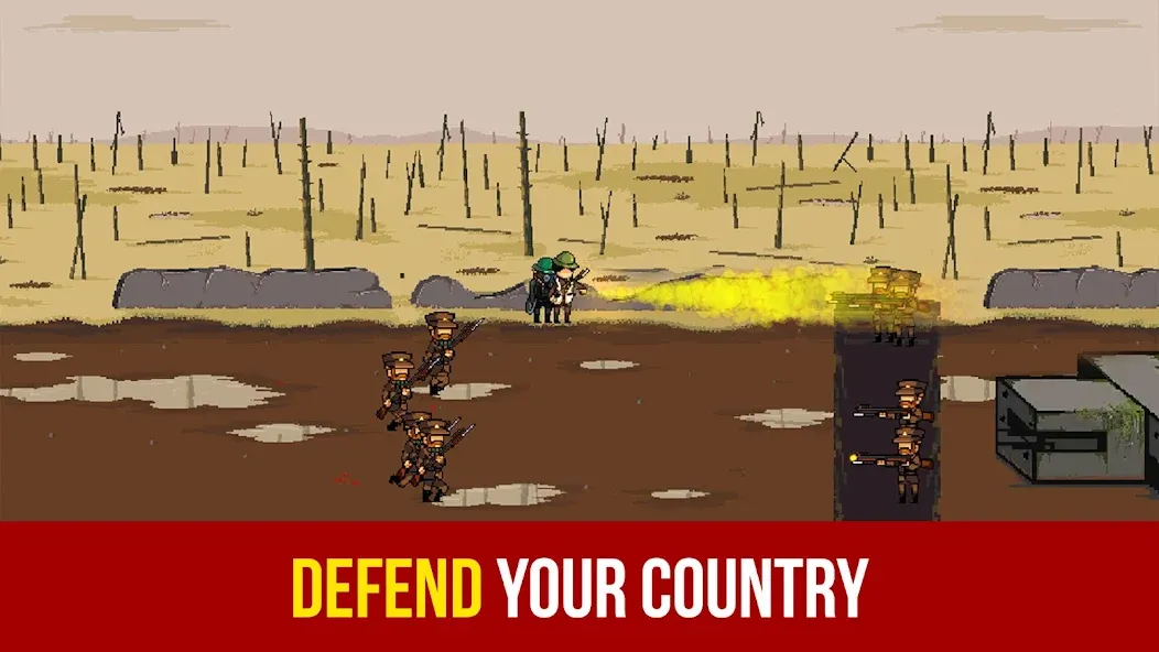War Troops 1917:Trench Warfare [МОД Много денег] APK Android Screenshot 4