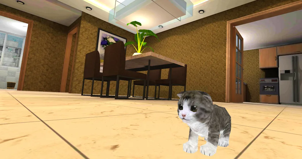 Kitten Cat Simulator 3D Craft [МОД Бесконечные монеты] APK Android Screenshot 5
