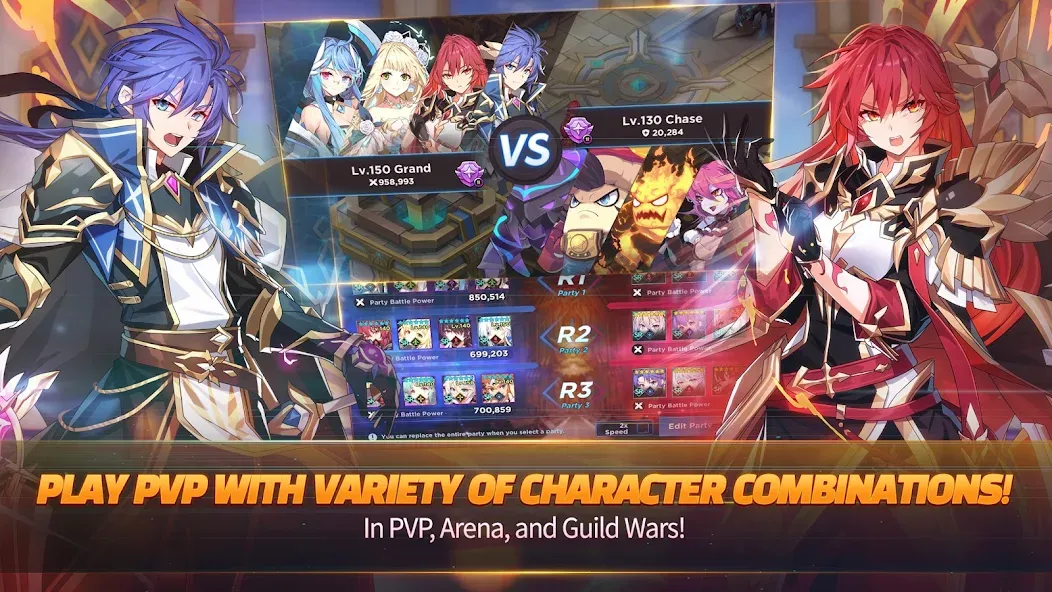 GrandChase (ГрандЧейс) [МОД Mega Pack] APK Android Screenshot 5