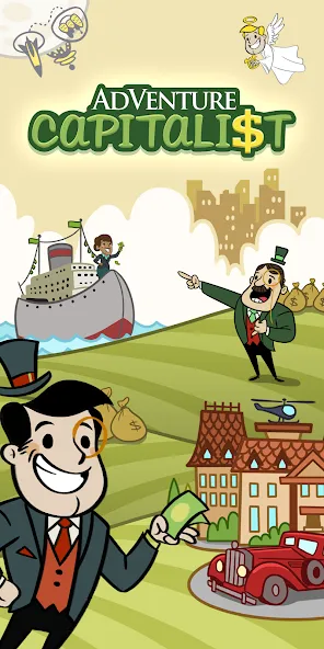 AdVenture Capitalist (ЭдВенчер Капиталист) [МОД Много денег] APK Android Screenshot 1