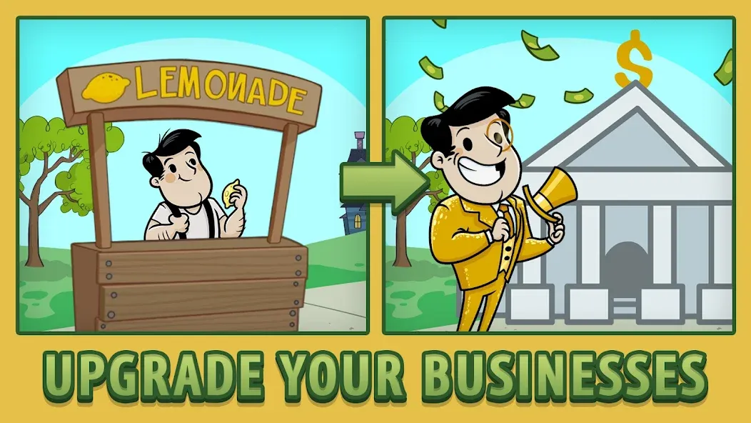 AdVenture Capitalist (ЭдВенчер Капиталист) [МОД Много денег] APK Android Screenshot 3