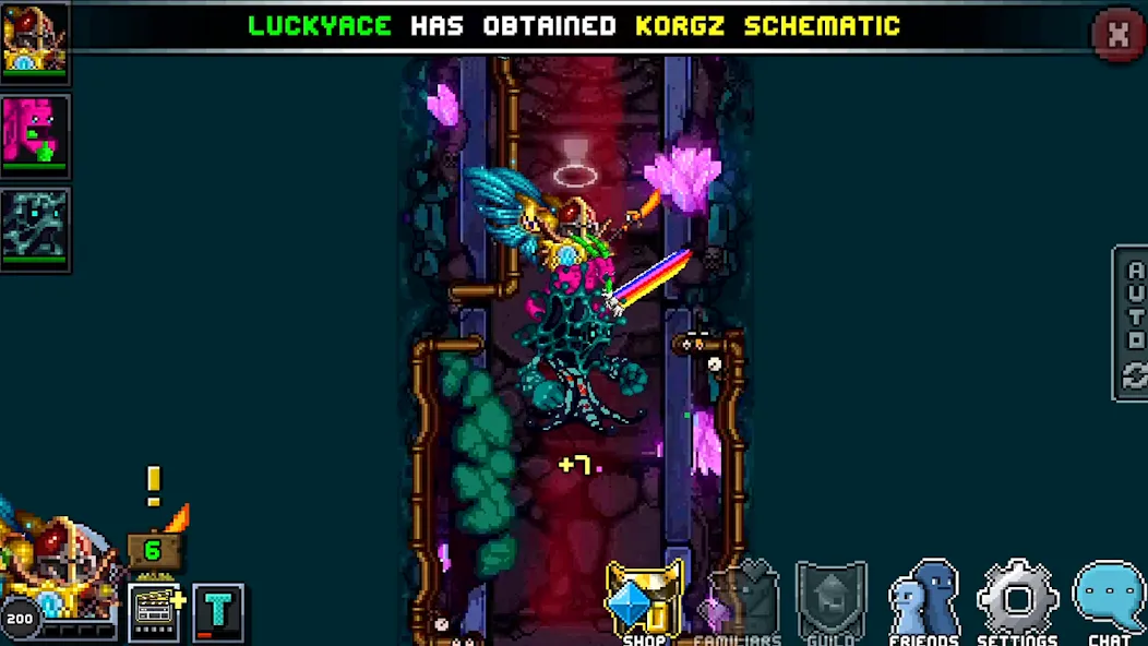 Bit Heroes Quest: Pixel RPG (Бит Хероес Квест) [МОД Бесконечные монеты] APK Android Screenshot 5