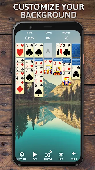 Solitaire Classic Era Games [МОД Бесконечные монеты] APK Android Screenshot 2