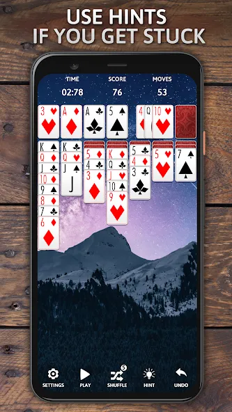 Solitaire Classic Era Games [МОД Бесконечные монеты] APK Android Screenshot 4