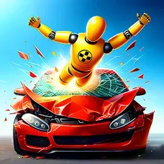 Realistic Car Crash Simulator (Реалистичный симулятор автокатастроф) [МОД Много денег] APK Android