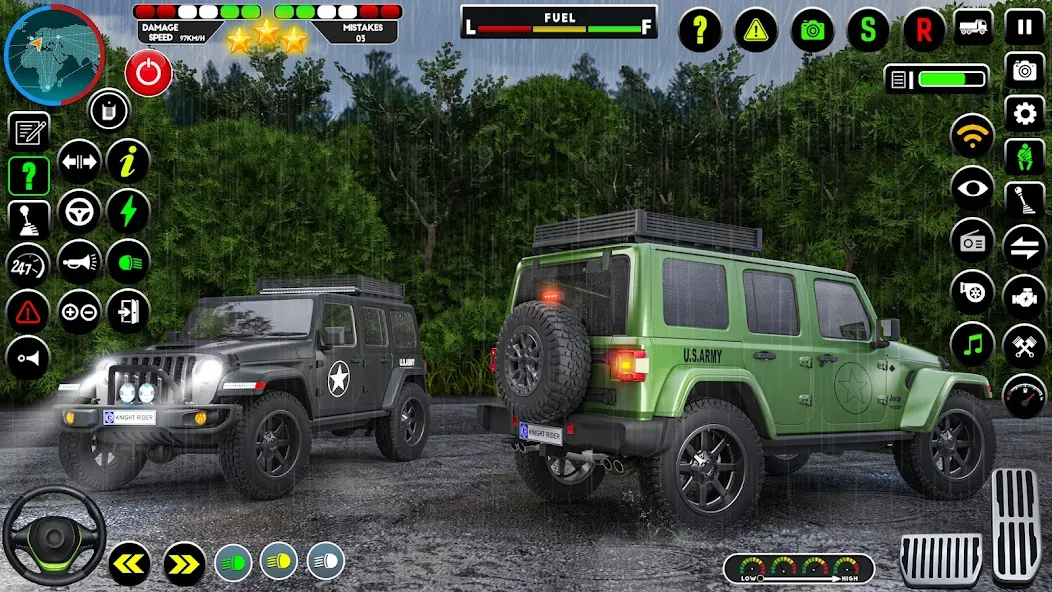 Army Truck Transporter Game 3D [МОД Unlocked] APK Android Screenshot 4