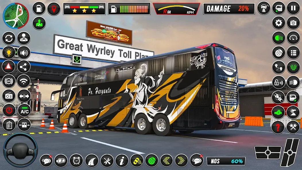 City Coach Bus Driver Games 3D [МОД Много денег] APK Android Screenshot 2
