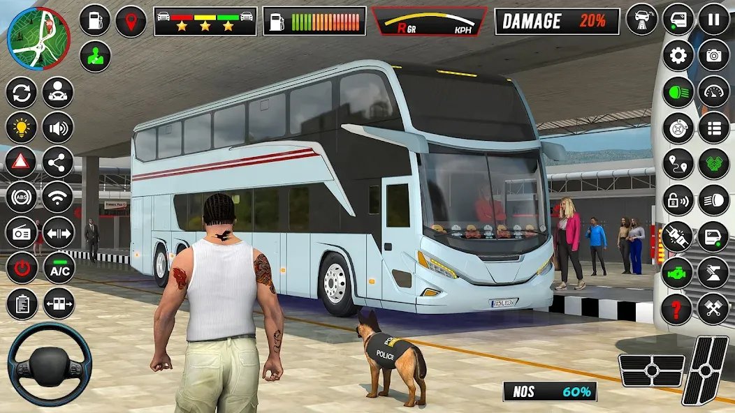 City Coach Bus Driver Games 3D [МОД Много денег] APK Android Screenshot 3