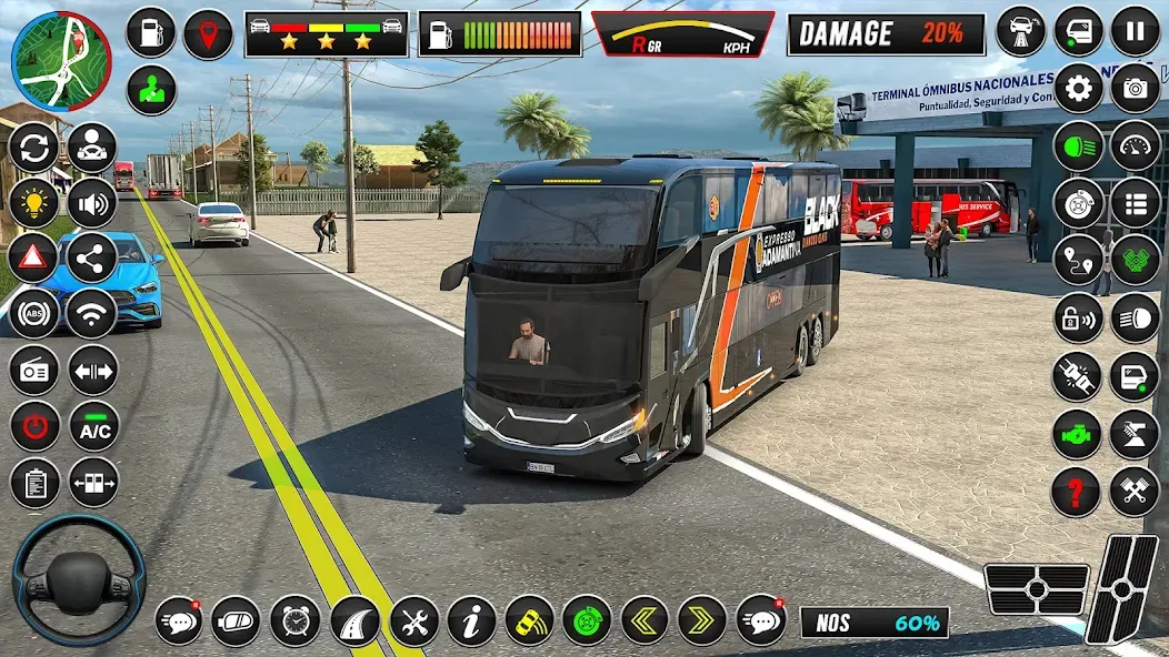 City Coach Bus Driver Games 3D [МОД Много денег] APK Android Screenshot 4