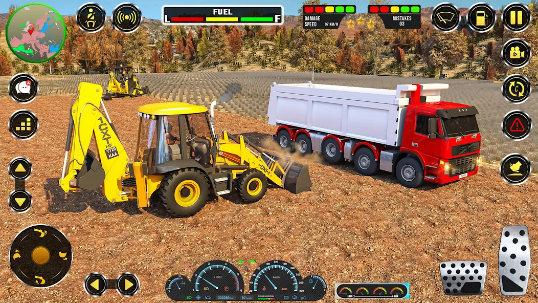 Real JCB Construction Games 3D [МОД Много денег] APK Android Screenshot 3