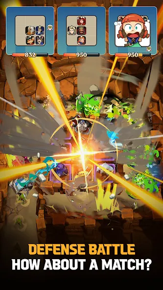 Defense Derby (Дефенс Дерби) [МОД Unlocked] APK Android Screenshot 1