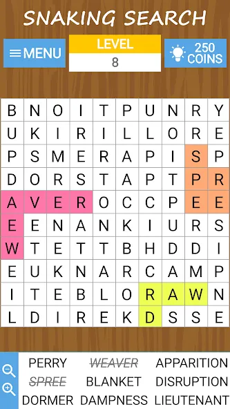 Word search, criss-cross, etc [МОД Все открыто] APK Android Screenshot 2