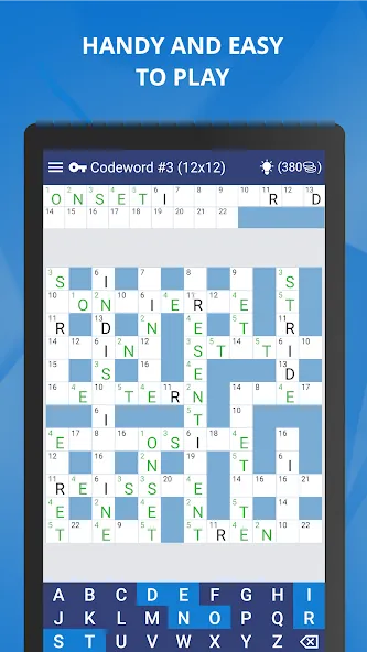 Keywords — Codeword Puzzle [МОД Много денег] APK Android Screenshot 1