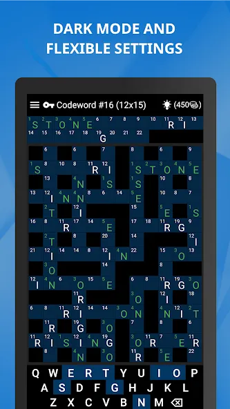 Keywords — Codeword Puzzle [МОД Много денег] APK Android Screenshot 3