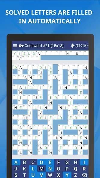 Keywords — Codeword Puzzle [МОД Много денег] APK Android Screenshot 4