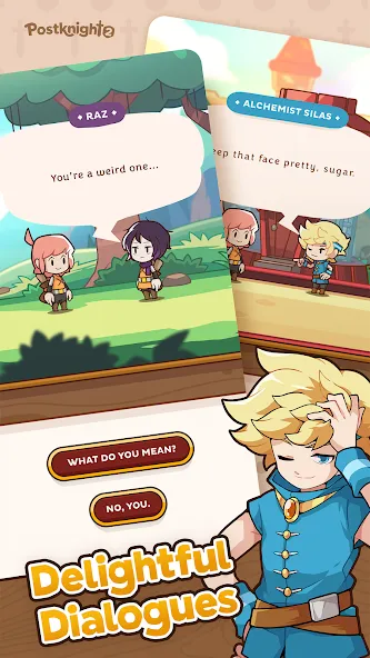 Postknight 2 (Пострыцарь 2) [МОД Много денег] APK Android Screenshot 3