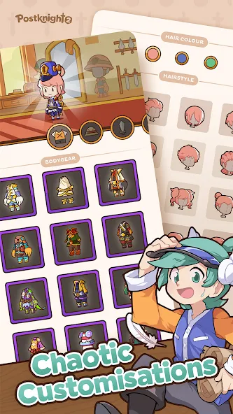 Postknight 2 (Пострыцарь 2) [МОД Много денег] APK Android Screenshot 5