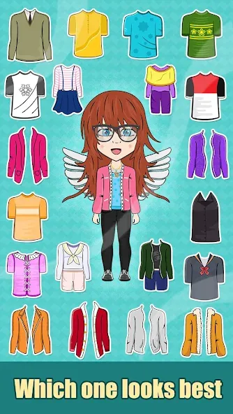Anime Doll Designer (Аниме Кукольный Дизайнер) [МОД Unlocked] APK Android Screenshot 2