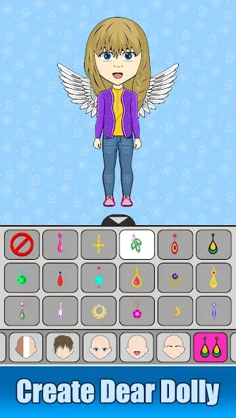 Anime Doll Designer (Аниме Кукольный Дизайнер) [МОД Unlocked] APK Android Screenshot 4