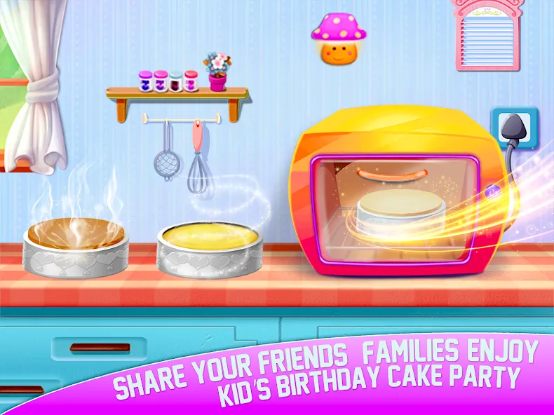 Cake Maker Sweet Bakery Games [МОД Меню] APK Android Screenshot 4