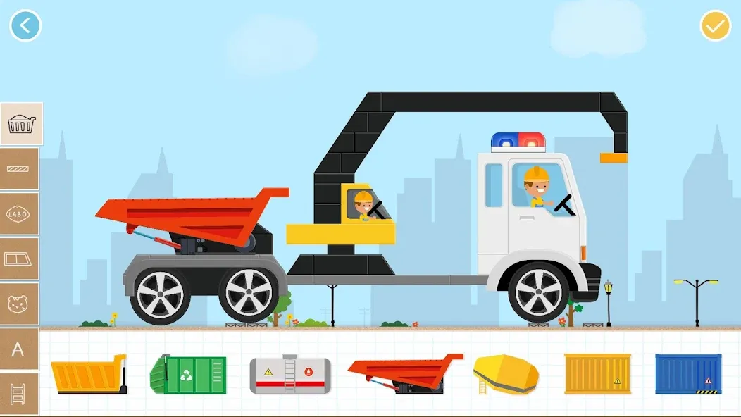 Labo Brick Car 2 Game for Kids (Лабо) [МОД Много денег] APK Android Screenshot 1